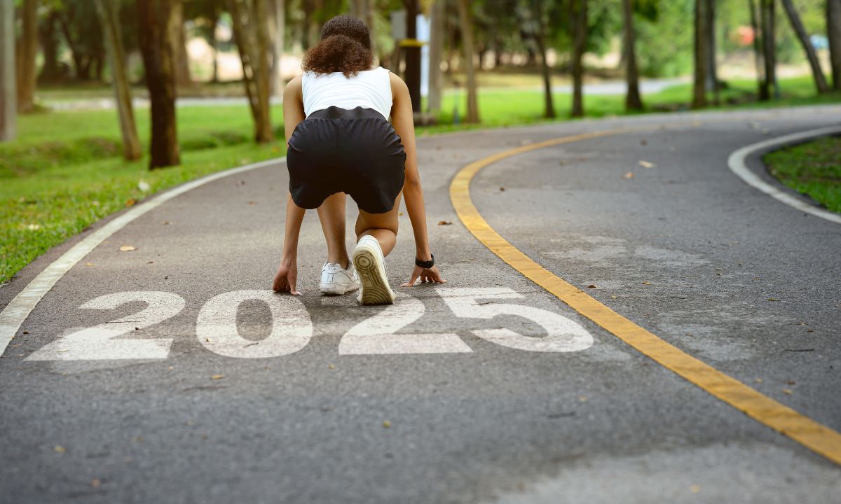 Course aux bonnes résolutions pour l'année 2025